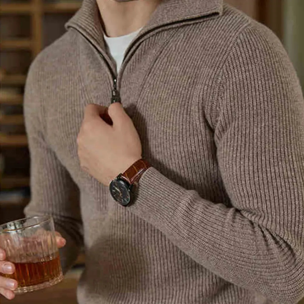 Leisure Pullover Warm Men's Texture Sweater Prendersons