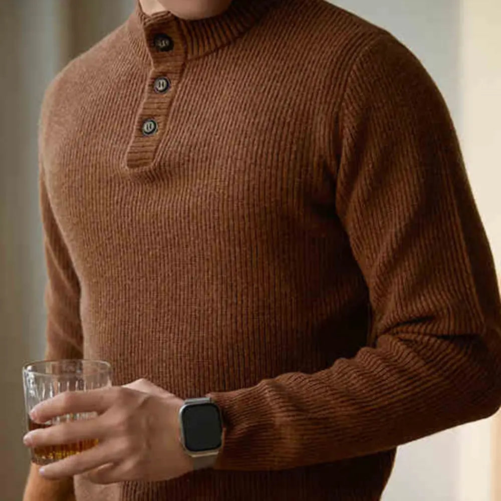 American Casual Half Turtleneck Knitted Prendersons