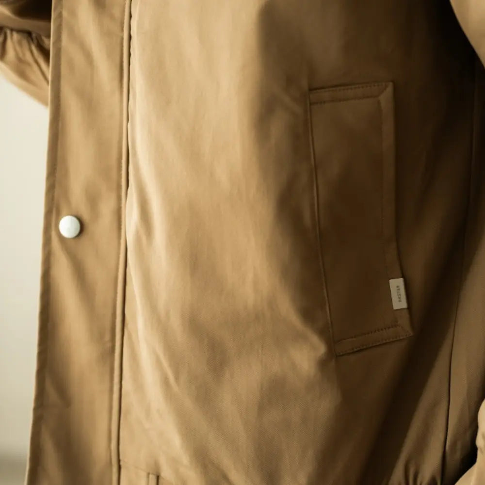 Autumn And Winter Anti-wrinkle Waterproof Non-ironing Solid Color Young Men Prendersons