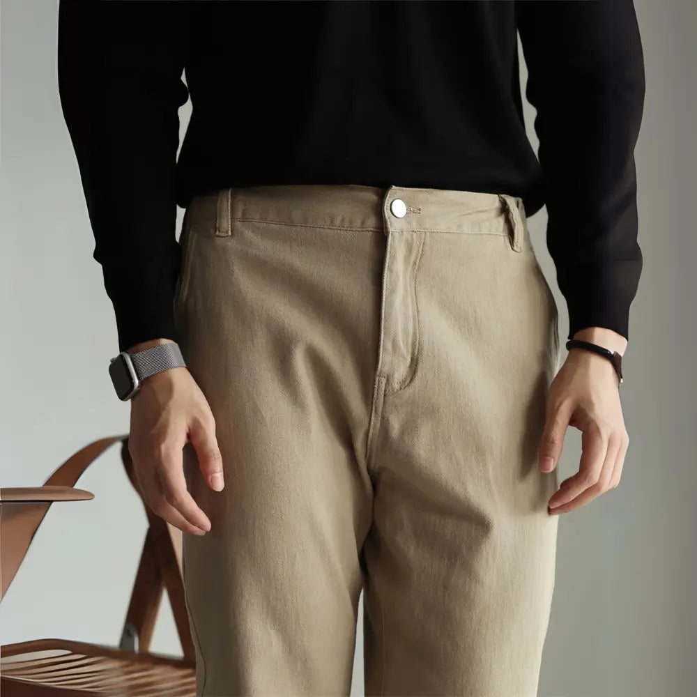 Brushed American Retro Cotton Stretch Jeans Prendersons