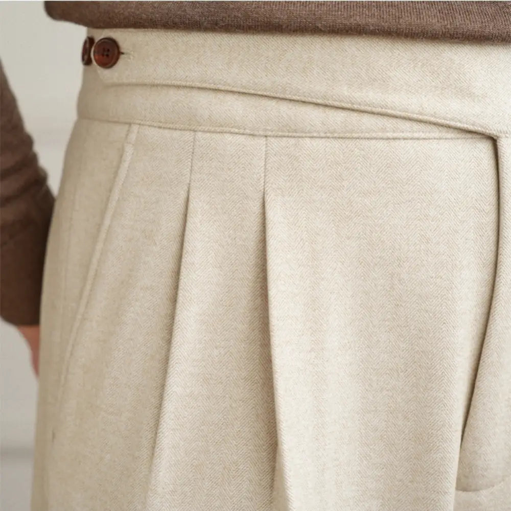Casual Pants Korean Style Straight Regular Long Suit Pants Prendersons