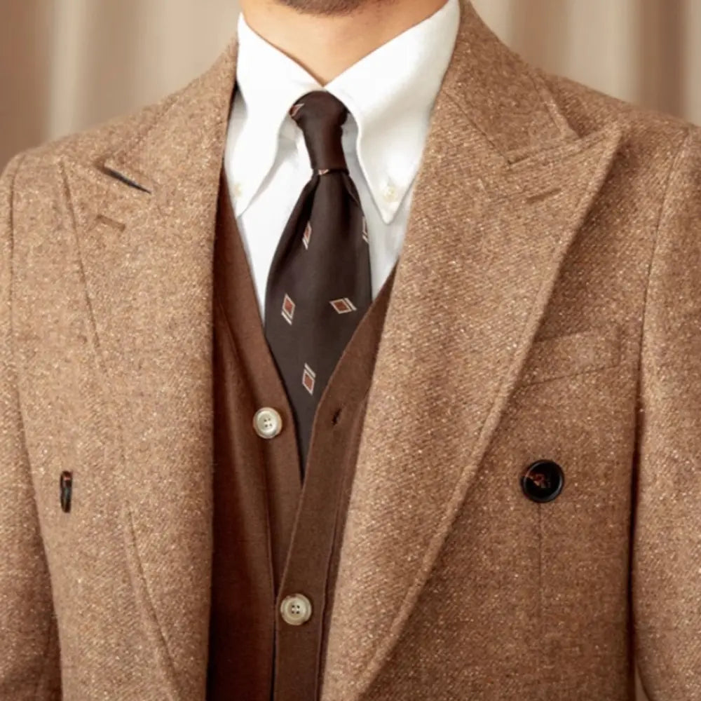 Color Dots Mid-length Coat Prendersons