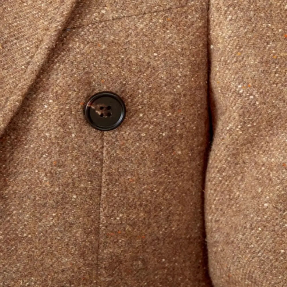 Color Dots Mid-length Coat Prendersons