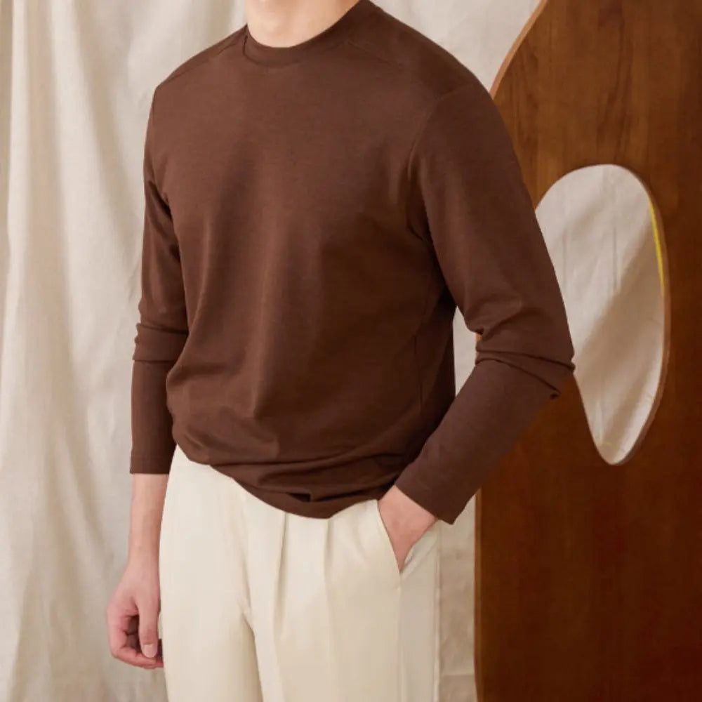 Commuting Daily Basic All-matching Long Sleeve Prendersons