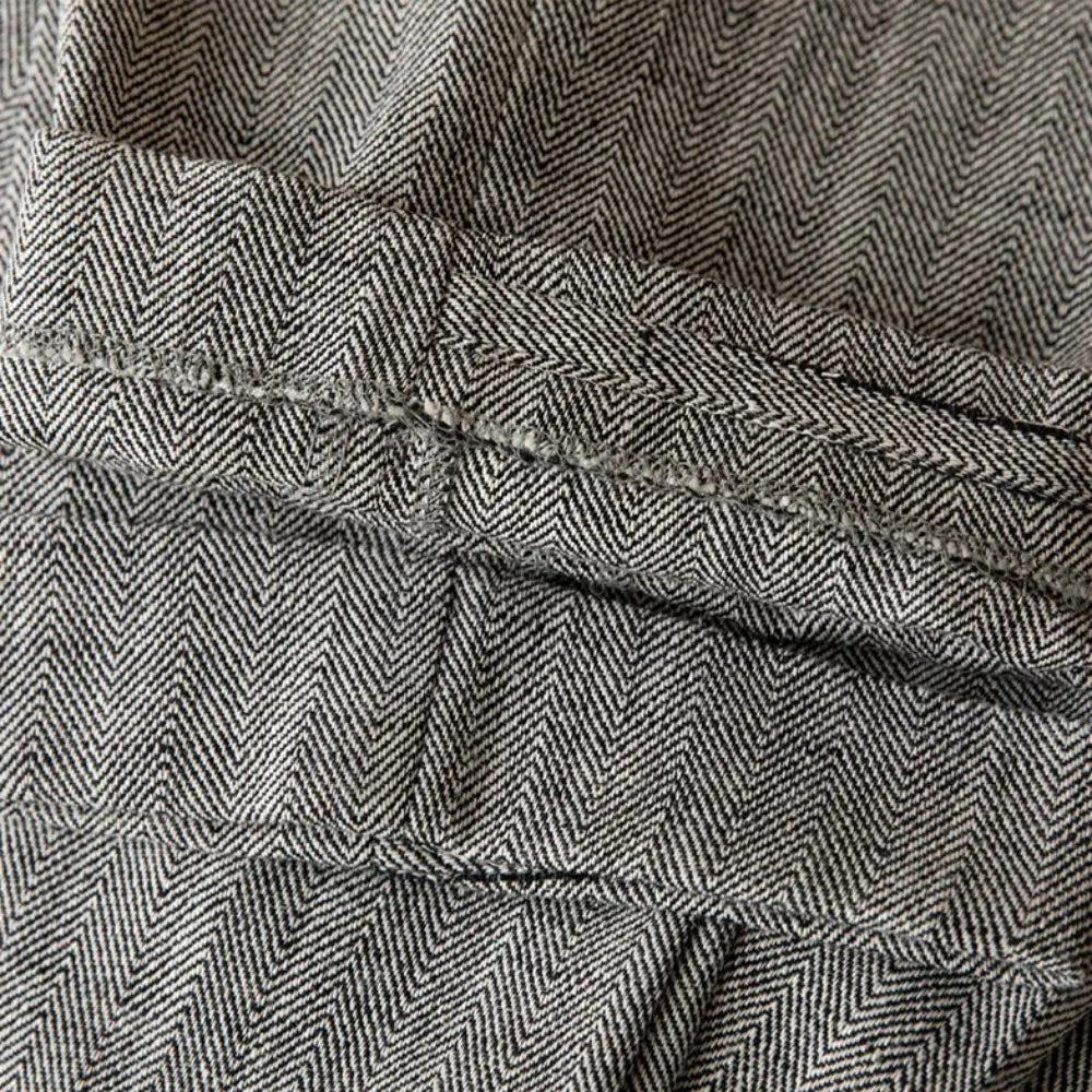 Cotton And Linen Thin Breathable Casual High Waist Straight Pants Prendersons