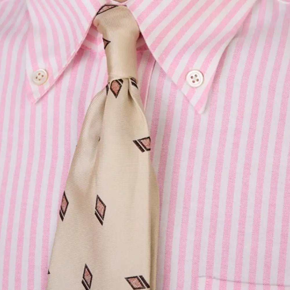 Cotton Slim-fit Striped Long-sleeved Shirt Breathable Casual Business Shirt Prendersons