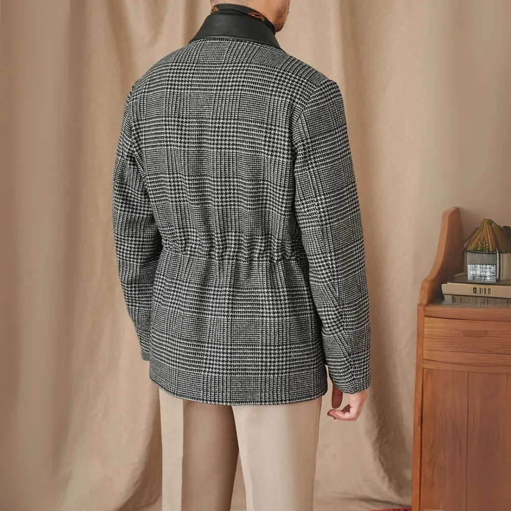 Gray Coat 70 Wool Retro Warm Jacket Prendersons