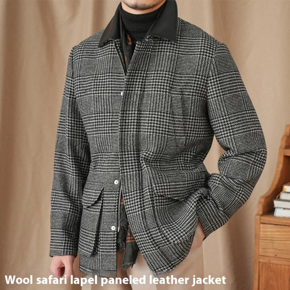 Gray Coat 70 Wool Retro Warm Jacket Prendersons