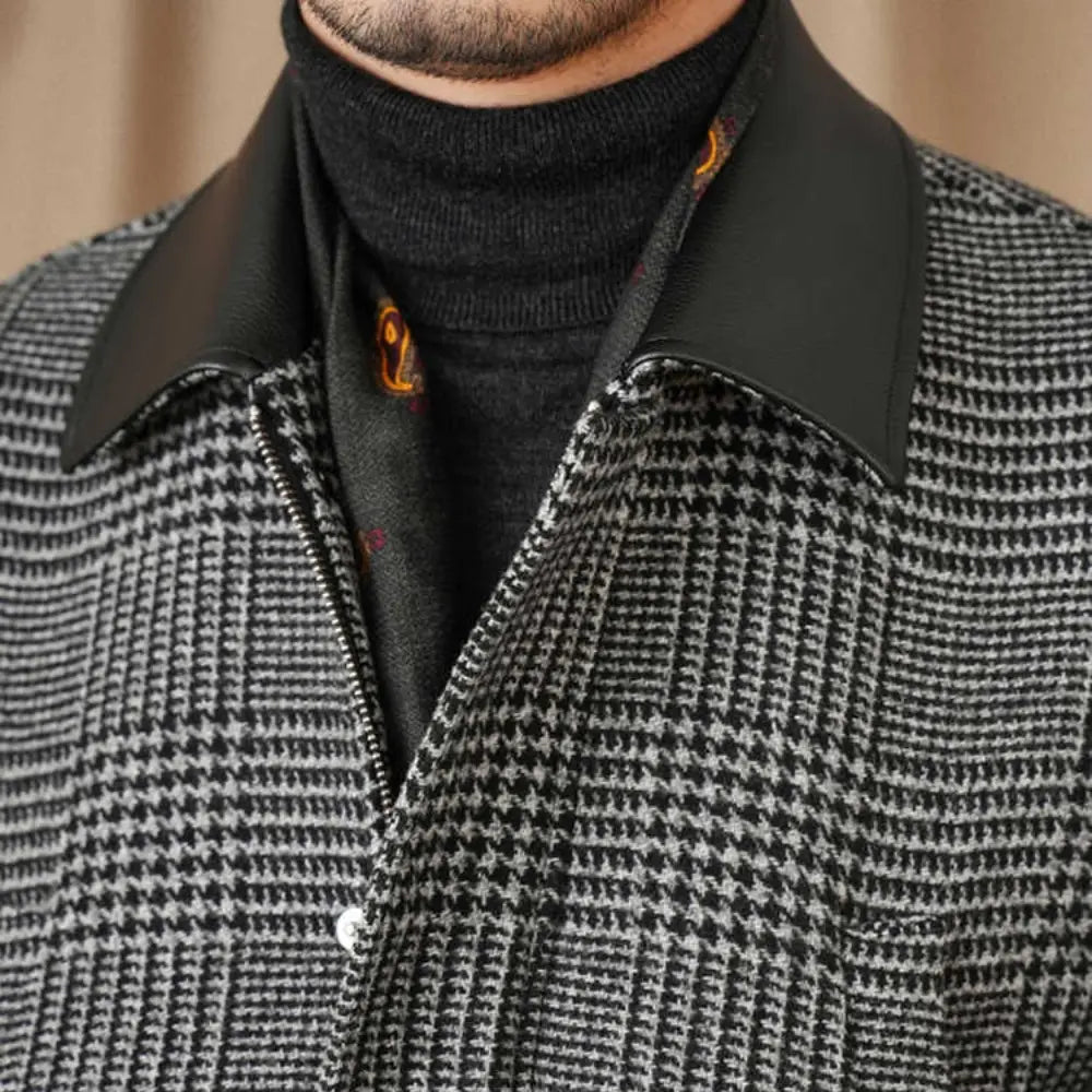 Gray Coat 70 Wool Retro Warm Jacket Prendersons
