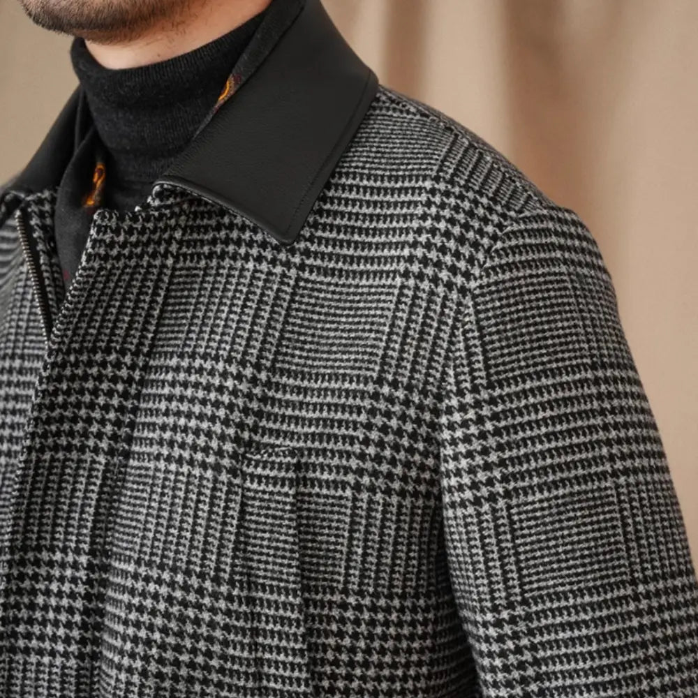 Gray Coat 70 Wool Retro Warm Jacket Prendersons