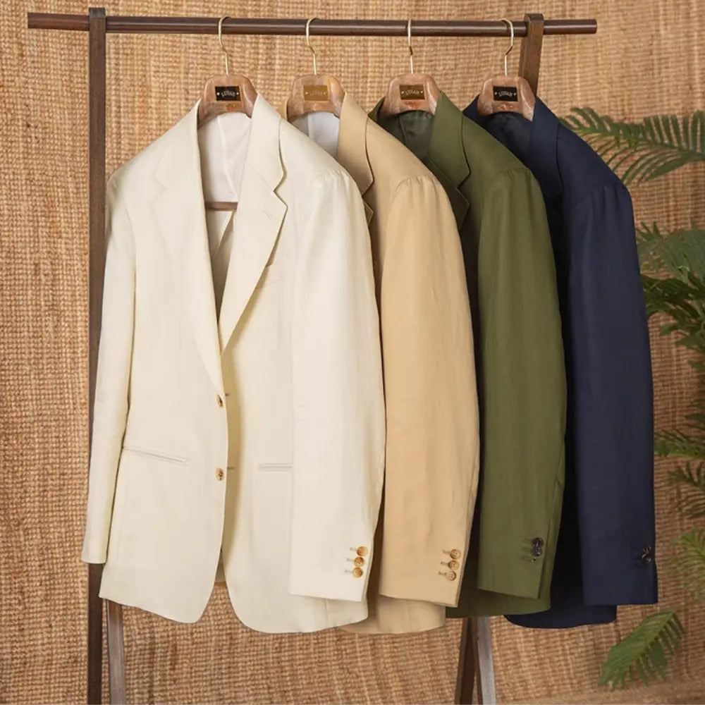 Relaxed fit lightweight suit