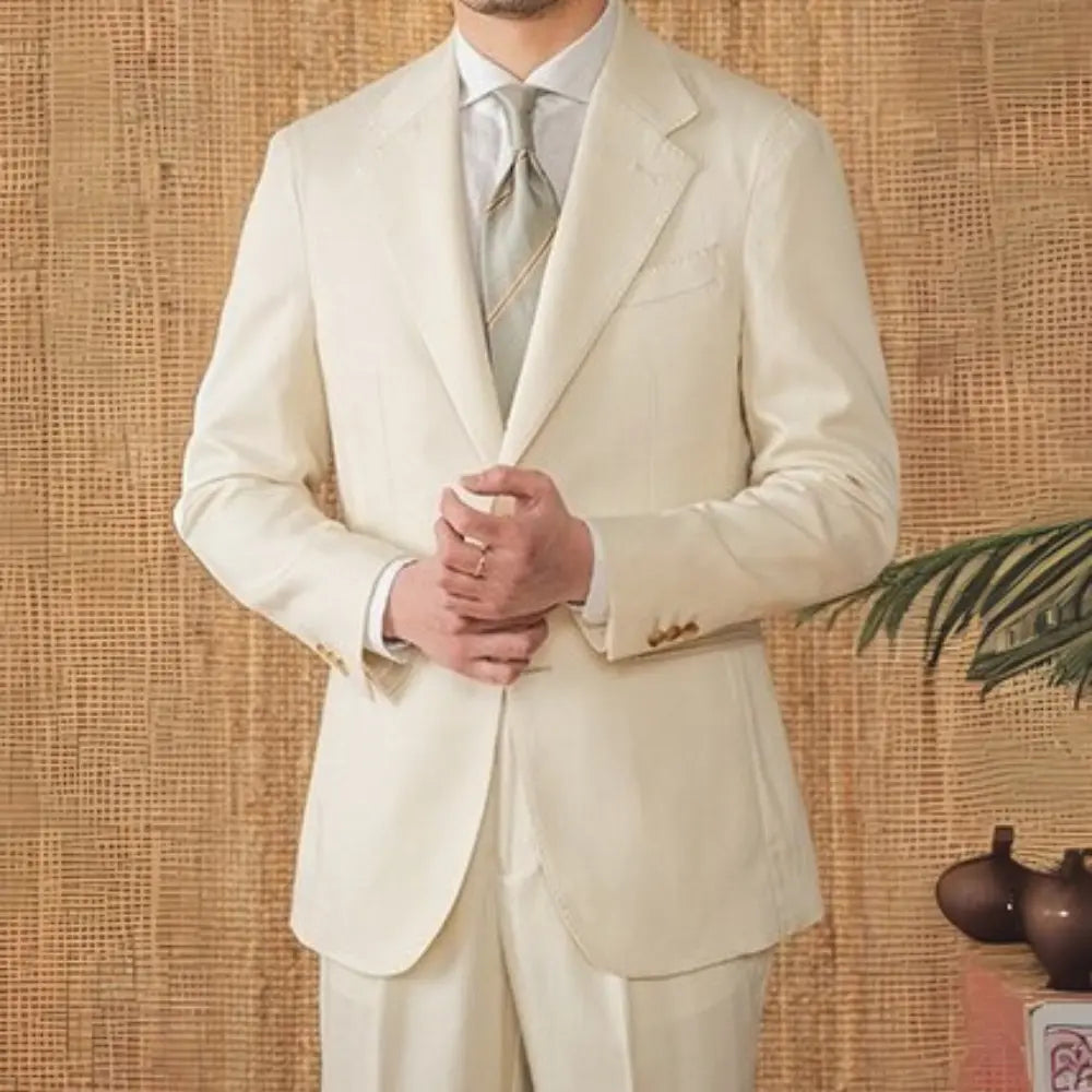 Relaxed fit lightweight suit