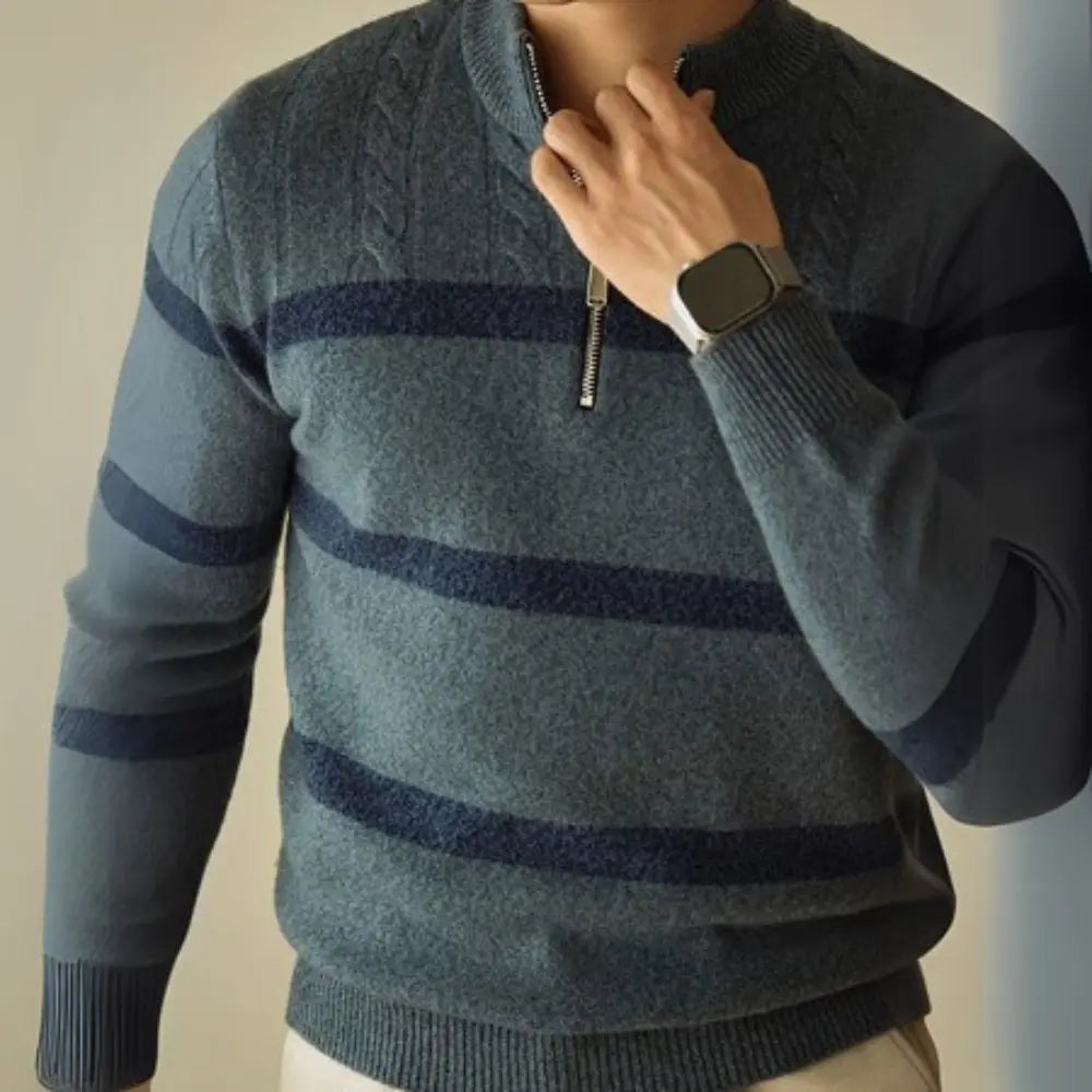 High-end Stripe Warm Knitwear Prendersons