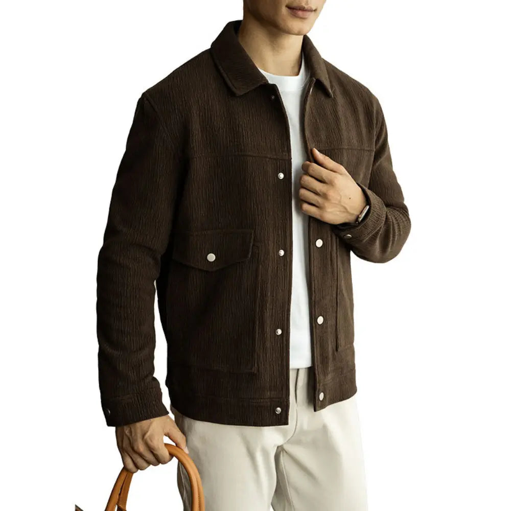 High-grade Texture Jacket For Men Autumn And Winter New Prendersons
