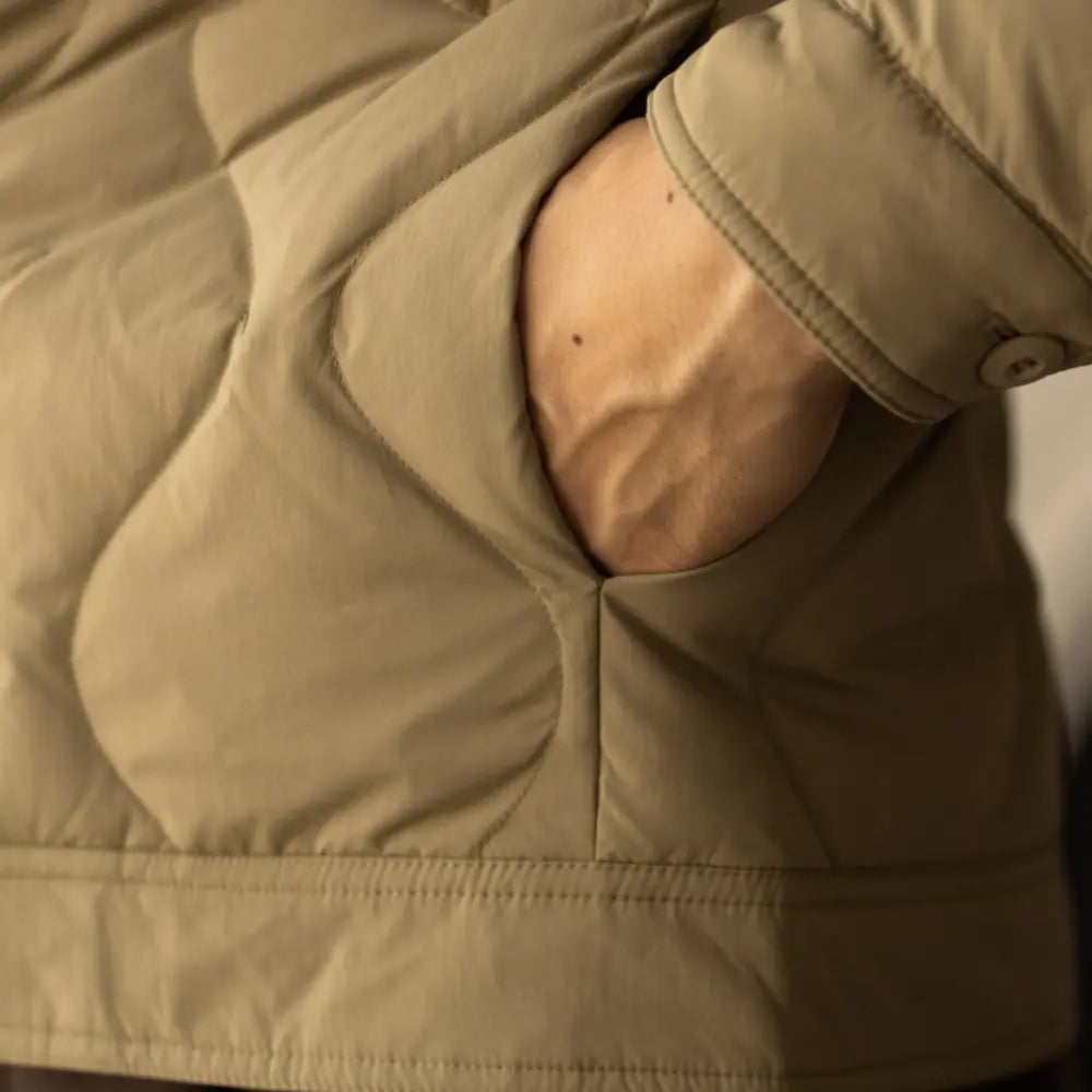 High Density Duck Down Seamless Lapel Down Jacket Men's Autumn And Winter New Prendersons