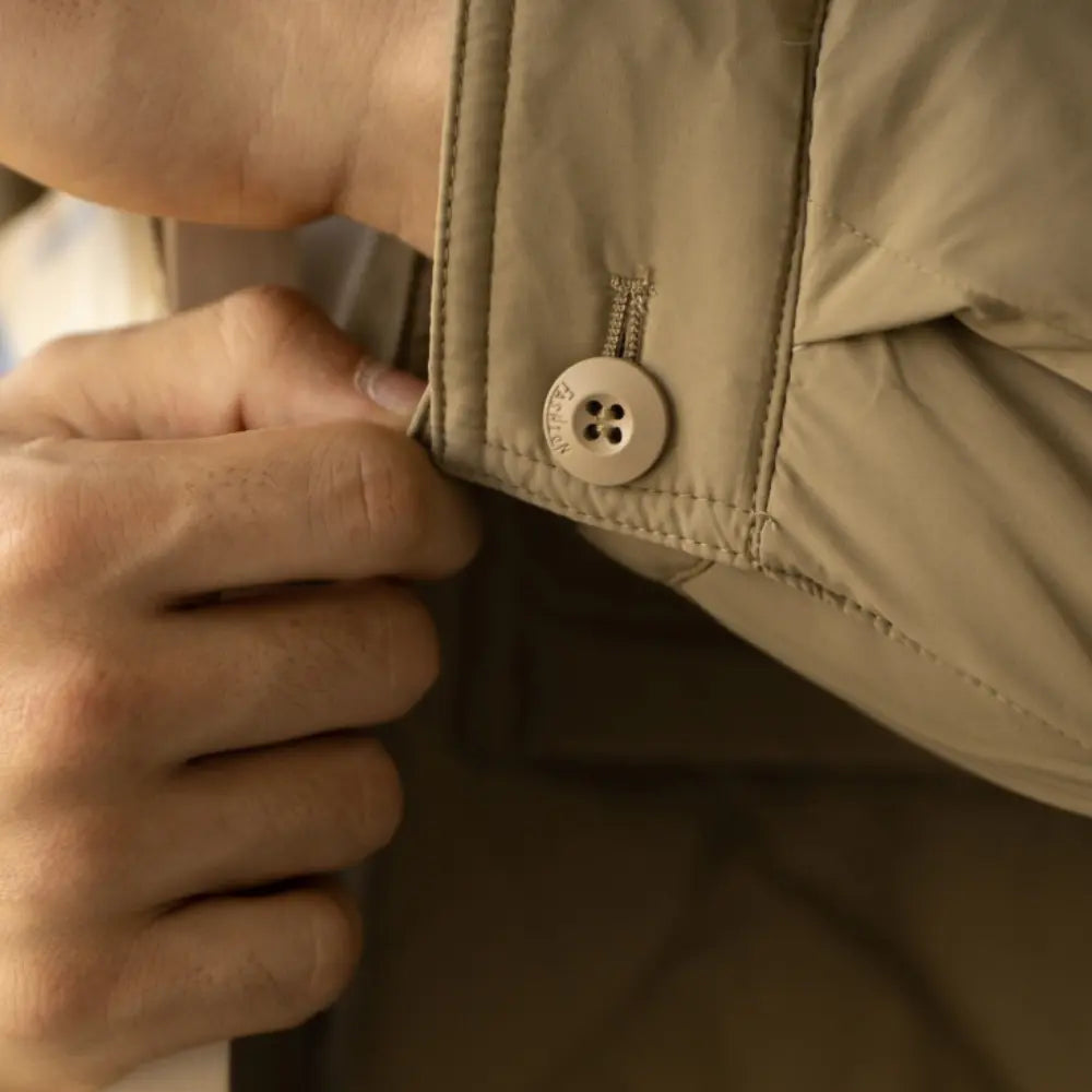 High Density Duck Down Seamless Lapel Down Jacket Men's Autumn And Winter New Prendersons