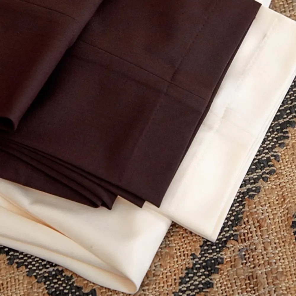 High Waist Baggy Straight Trousers Gentry Non-ironing Trousers Prendersons