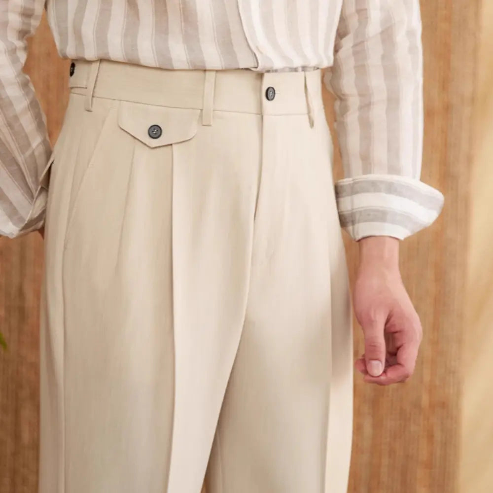 Italian Gentry High Waist Straight Pants Prendersons