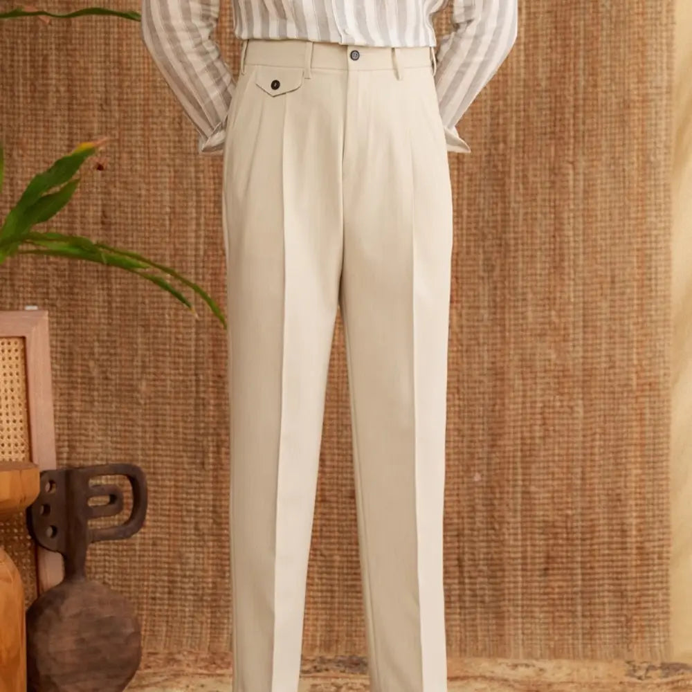 Italian Gentry High Waist Straight Pants Prendersons