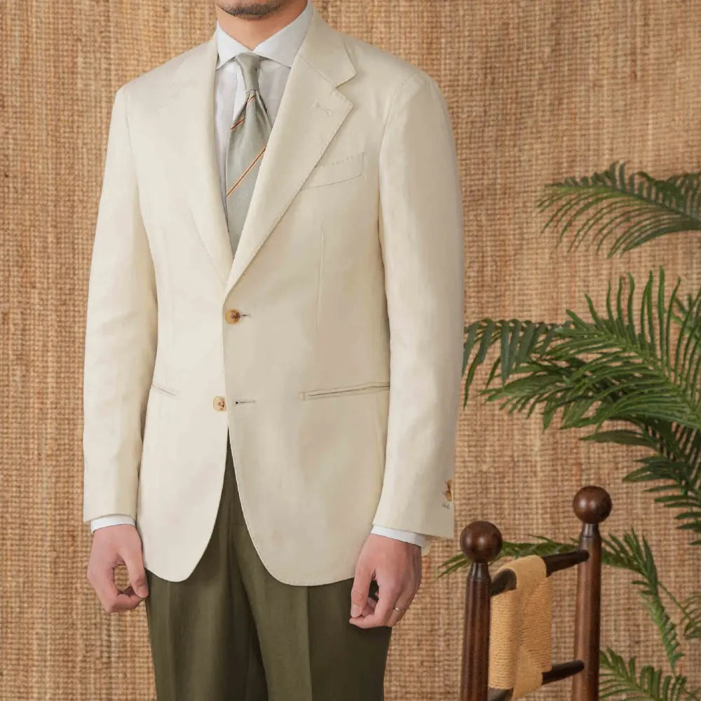 Relaxed Fit Napoli Lightweight Blazer – Khaki & More | Summer-Ready | Effortless Tailoring