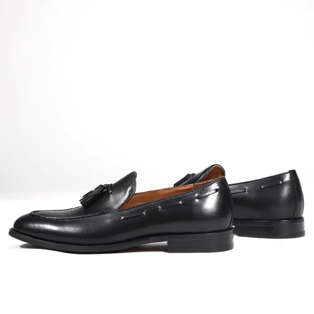 Regular Fit Business Casual Leather Shoes – Brown, Black | Autumn | Handmade Craftsmanship