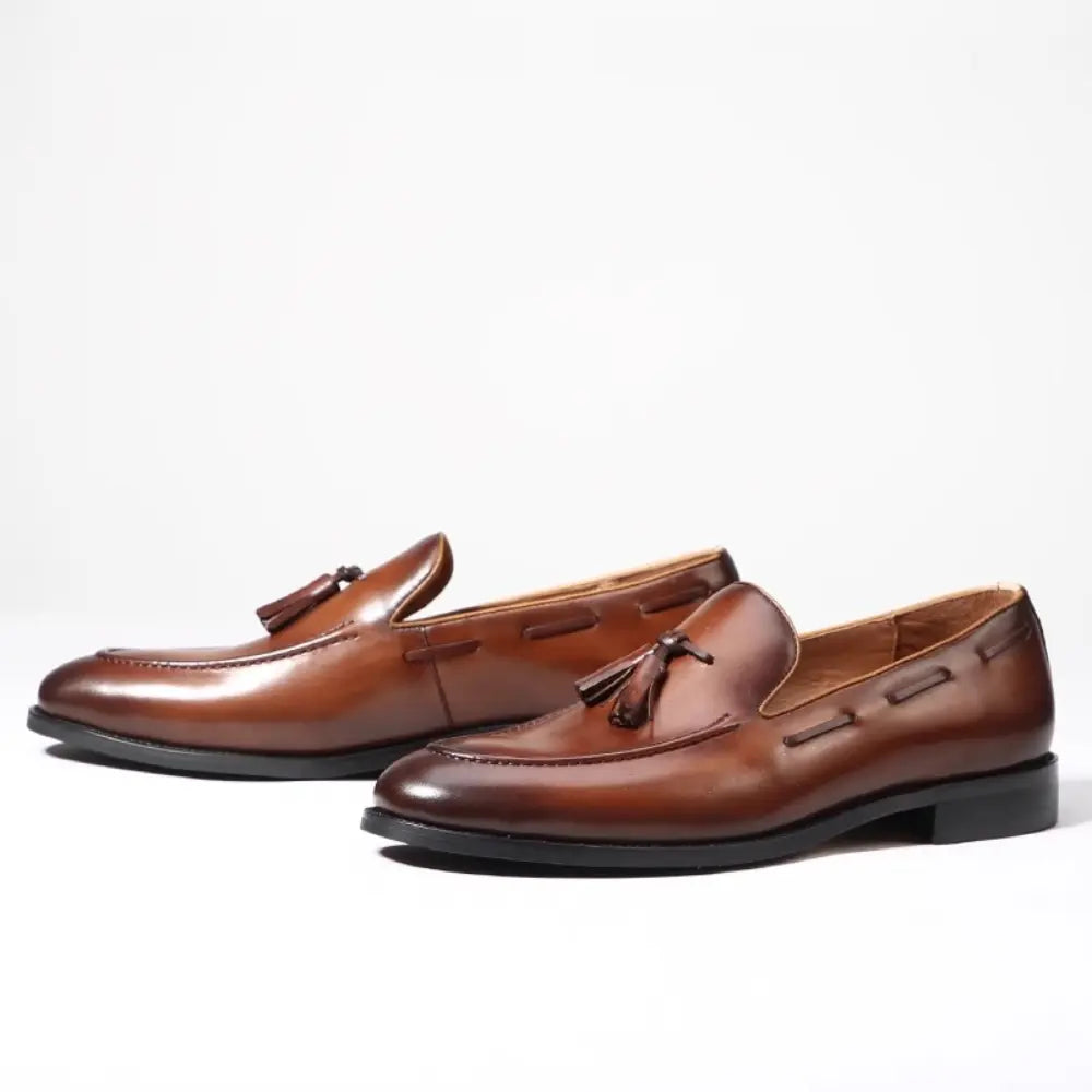 Men's Business Casual Handmade Genuine Leather Shoes Prendersons