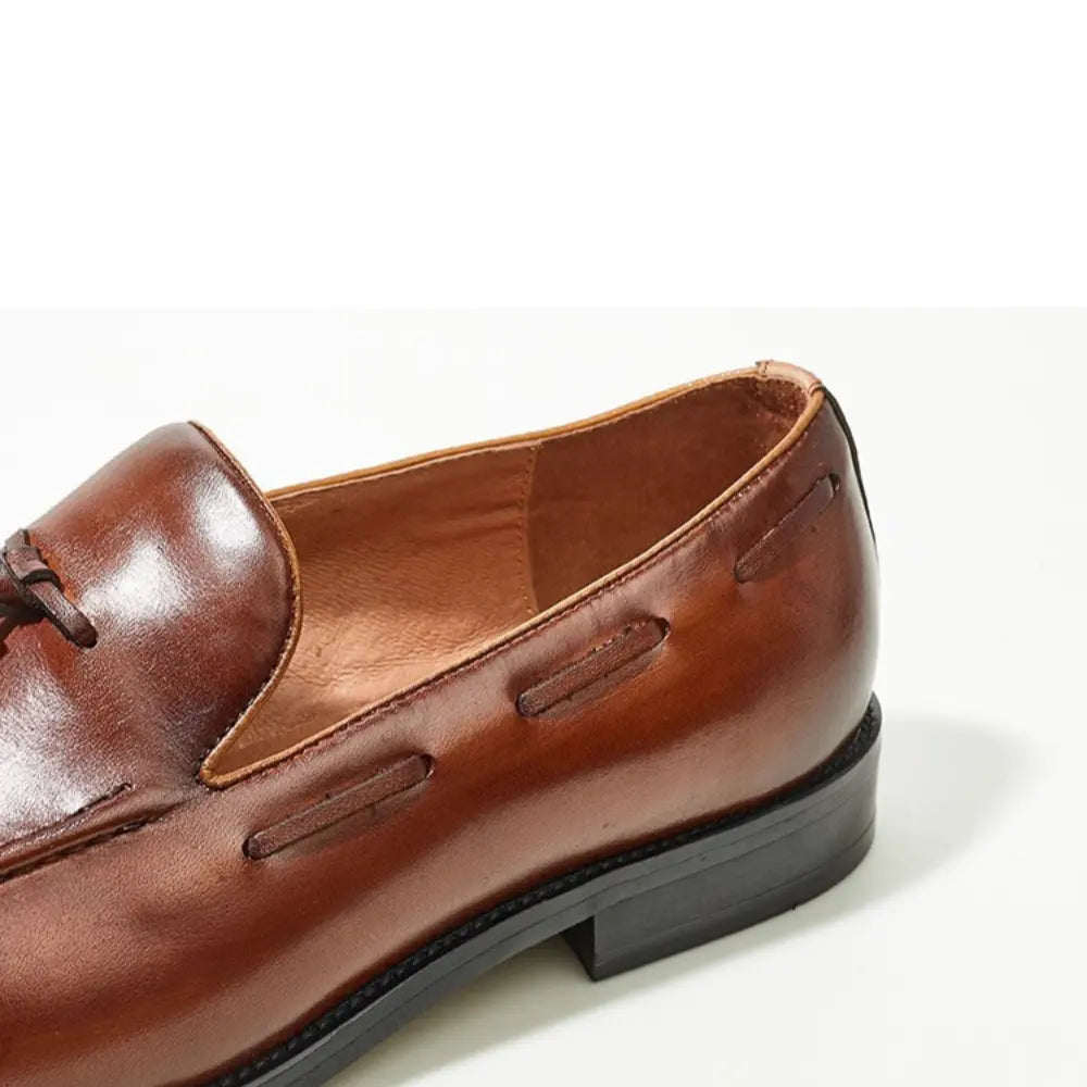 Men's Business Casual Handmade Genuine Leather Shoes Prendersons