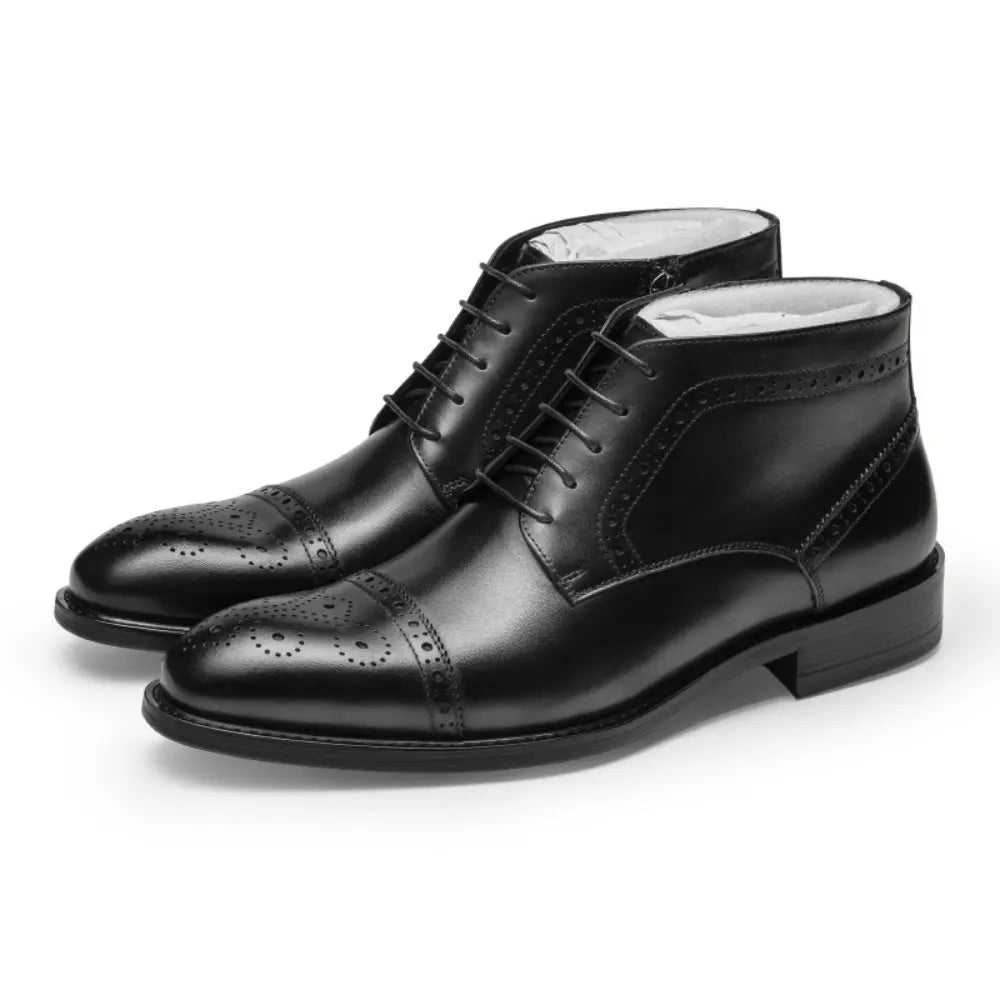 Men's Business Suit Leather Boots Prendersons