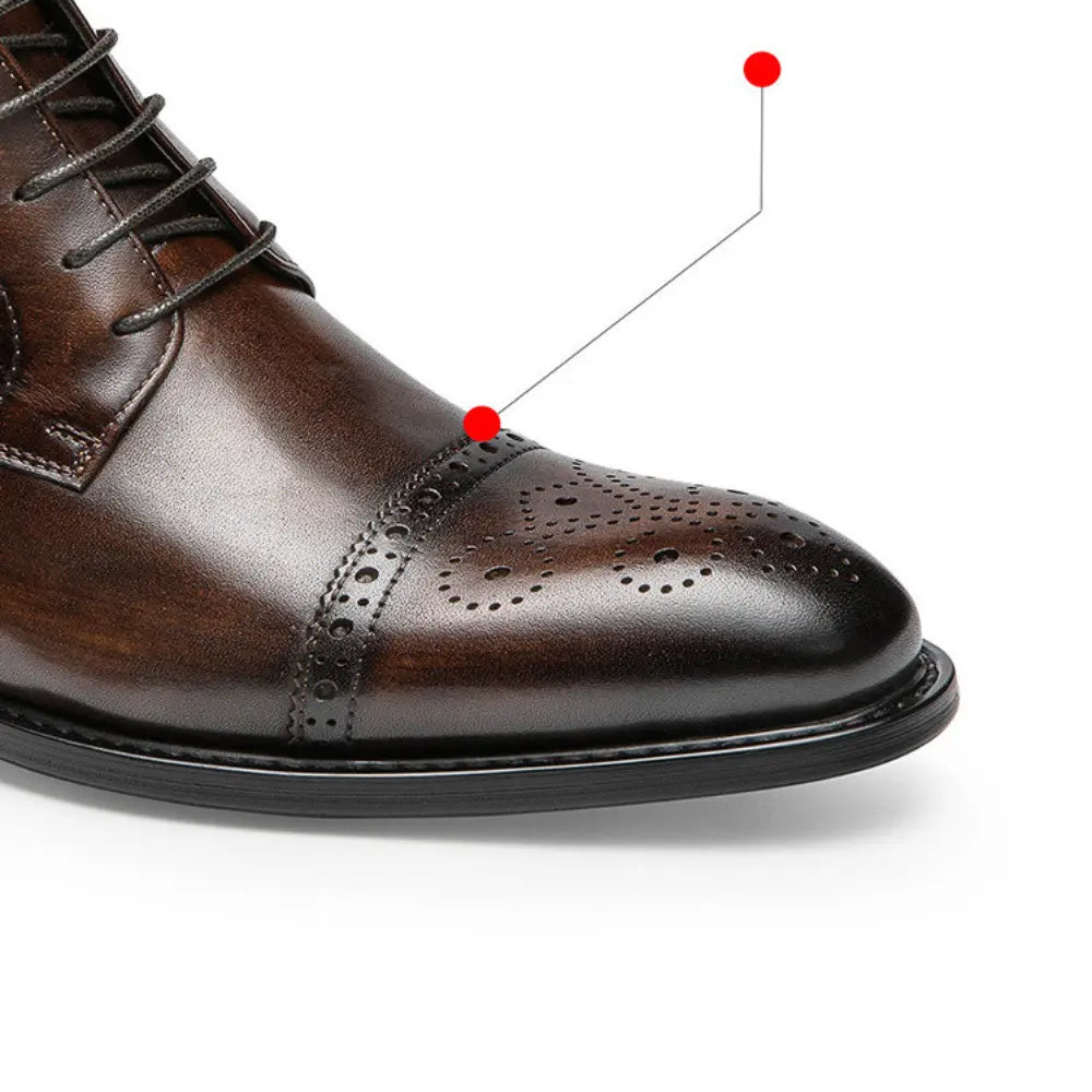 Men's Business Suit Leather Boots Prendersons