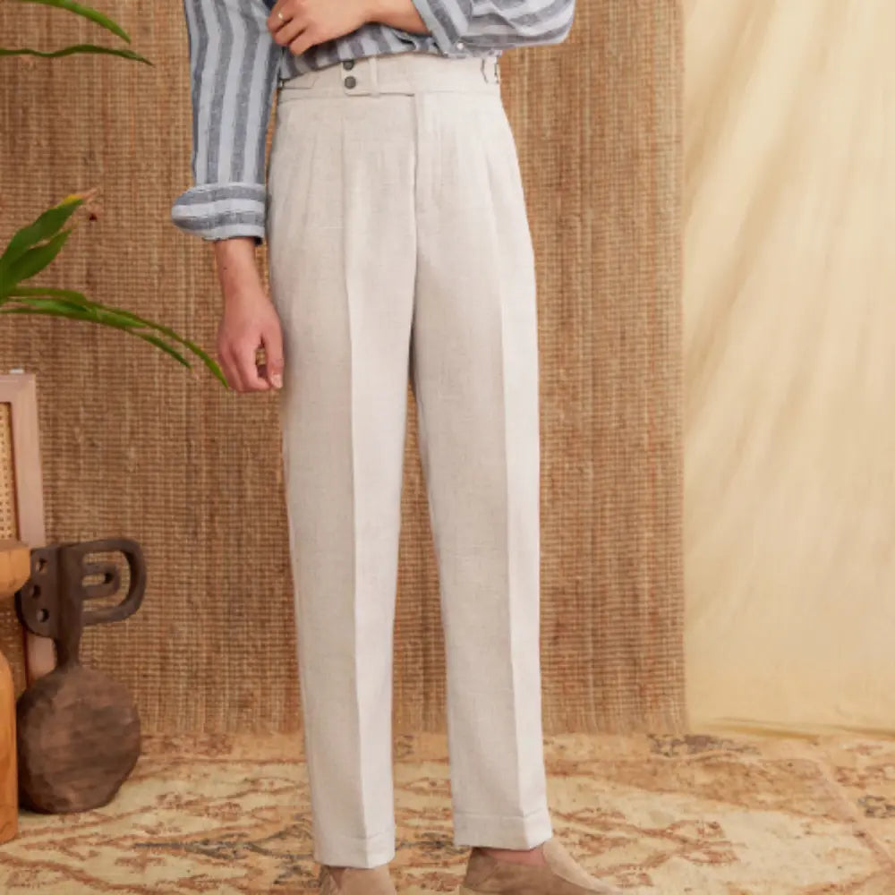 Men's Gentry Casual High-waisted Trousers Prendersons