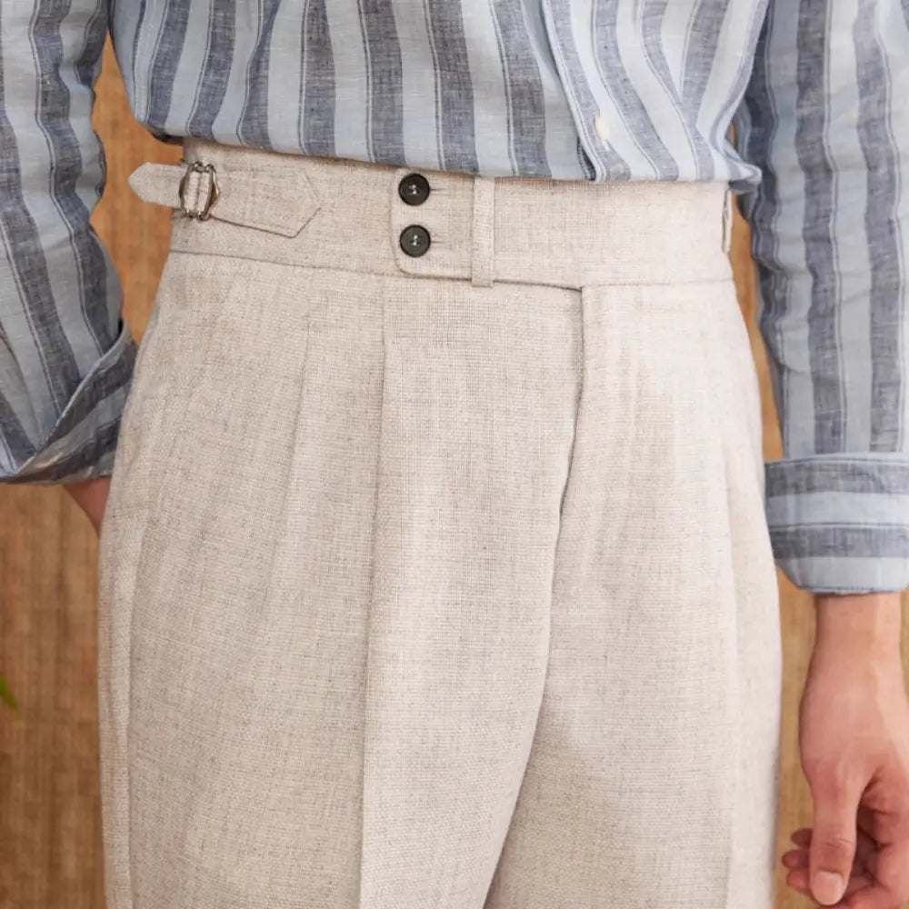 Men's Gentry Casual High-waisted Trousers Prendersons
