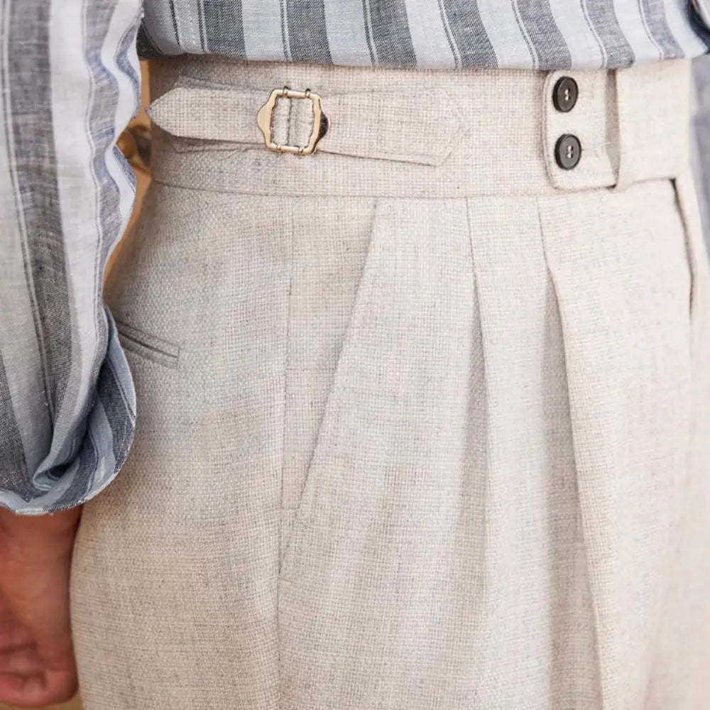 Men's Gentry Casual High-waisted Trousers Prendersons