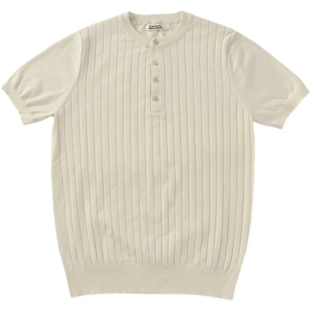 Light beige short sleeve shirt