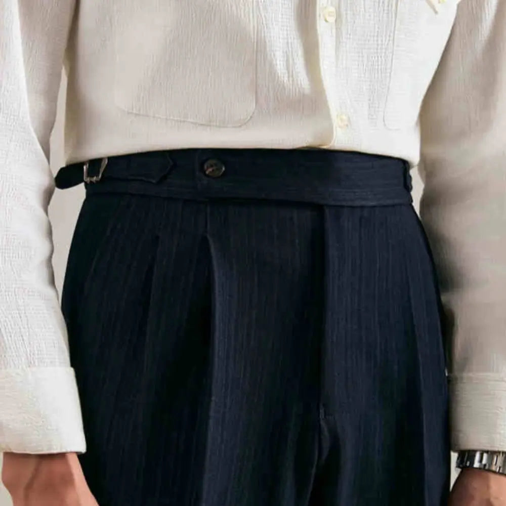 New Men's Casual Pants Advanced Draped Pants Prendersons