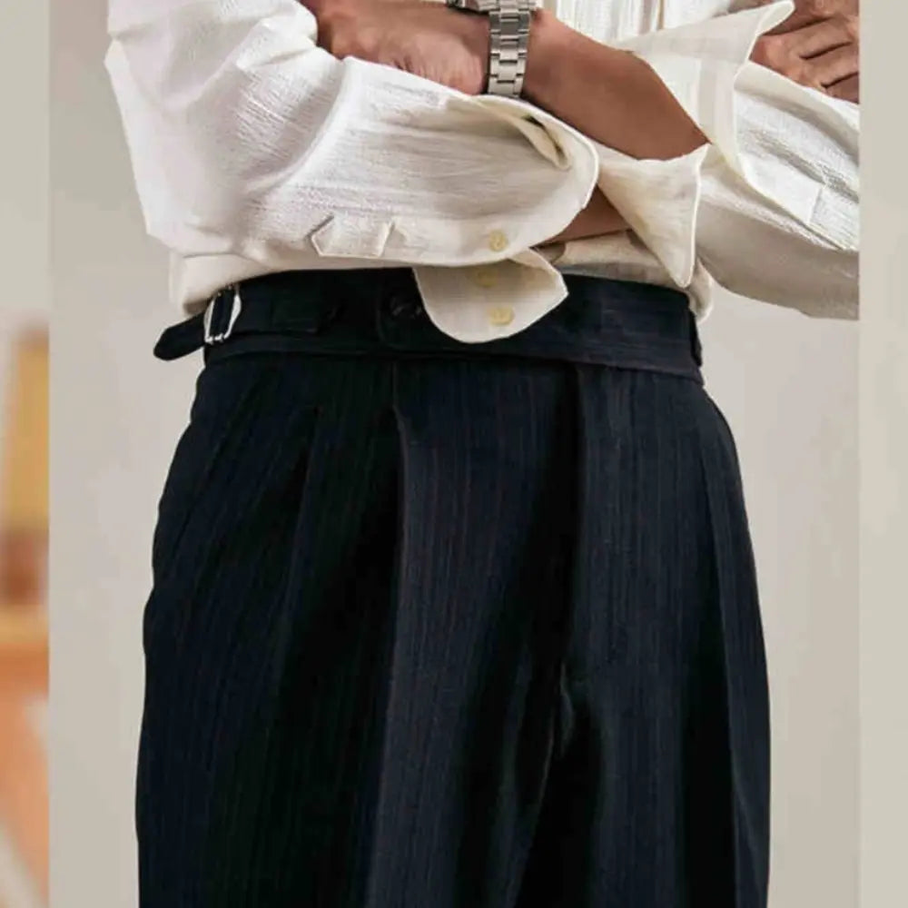 New Men's Casual Pants Advanced Draped Pants Prendersons