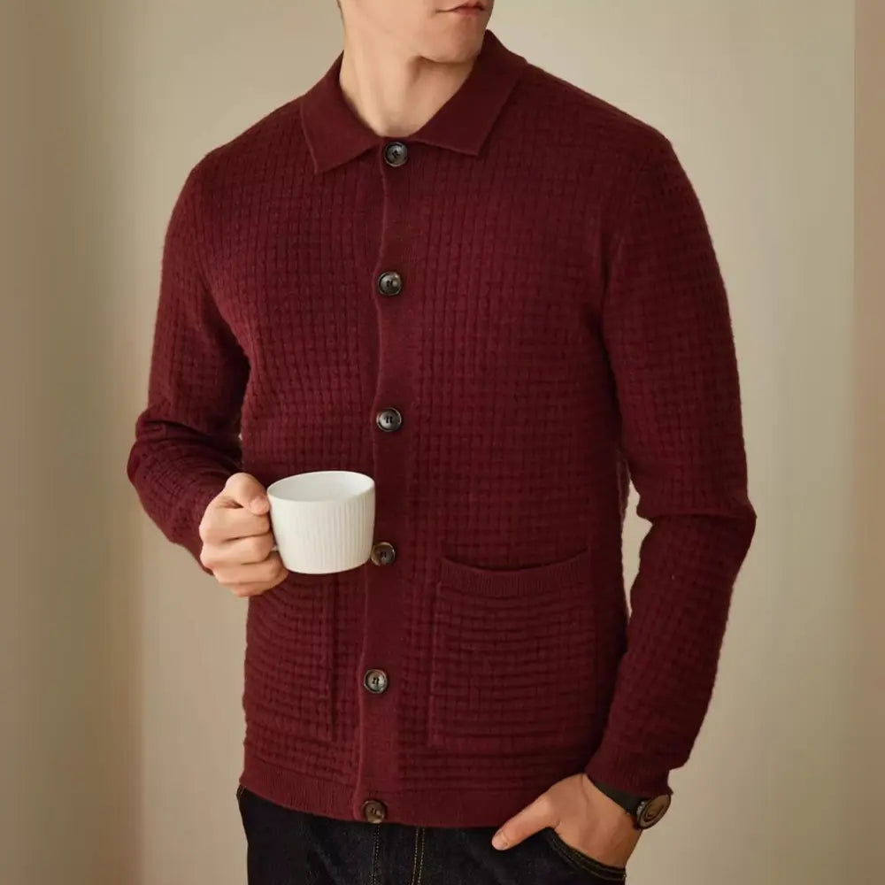 Pure Wool Men's Leisure Warm Sweater Prendersons