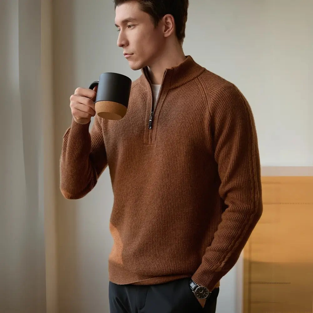 Pure Wool Sweater Winter New Casual Sweater Prendersons