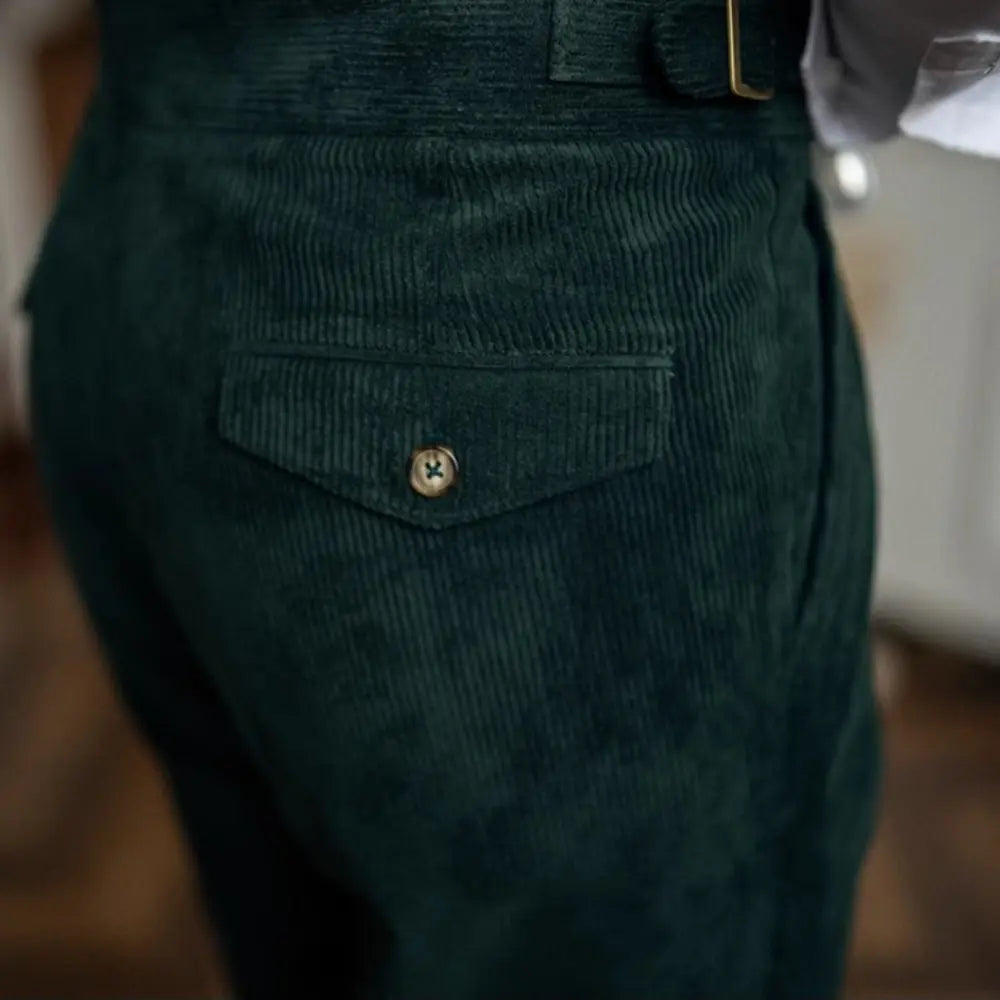 Retro Suit Pants Men's Straight Business Prendersons