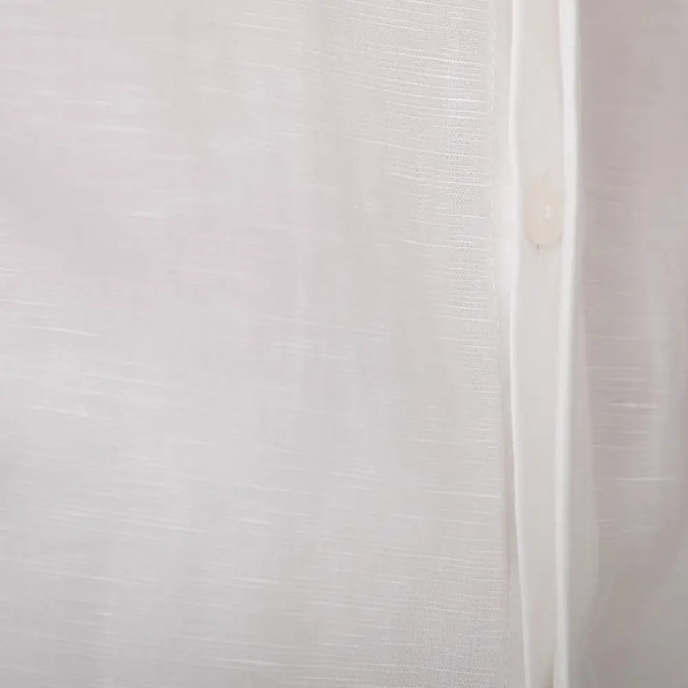 Skin-friendly Draping Lyocell Long Linen Sleeves Shirt Prendersons