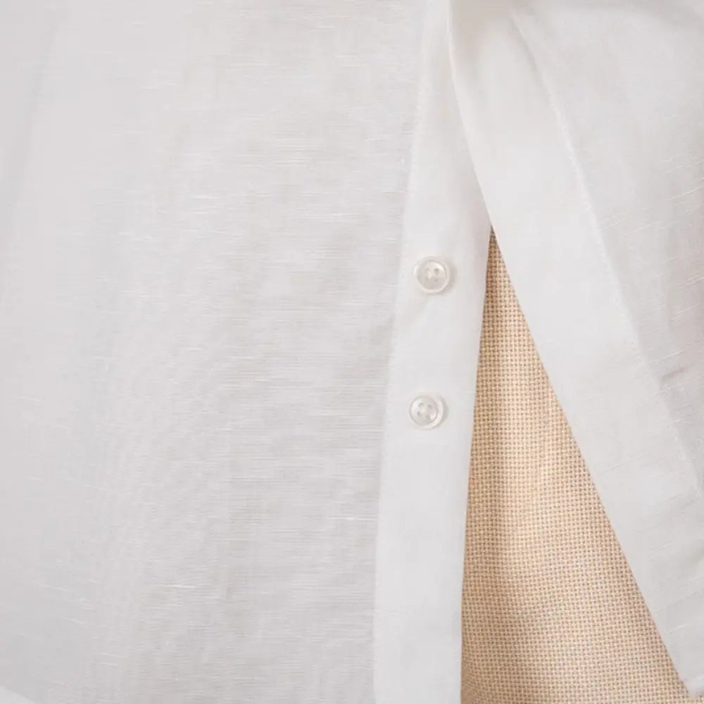 Skin-friendly Draping Lyocell Long Linen Sleeves Shirt Prendersons