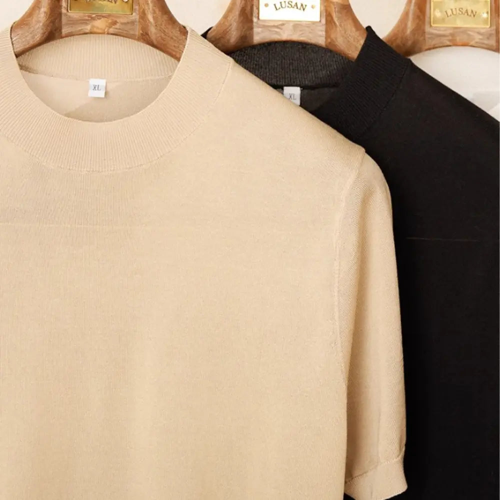 Slim Fit Small Round Neck Short Sleeve Prendersons