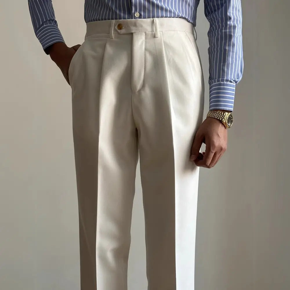 Spring Italian Casual Suit Pants Men's Autumn Prendersons