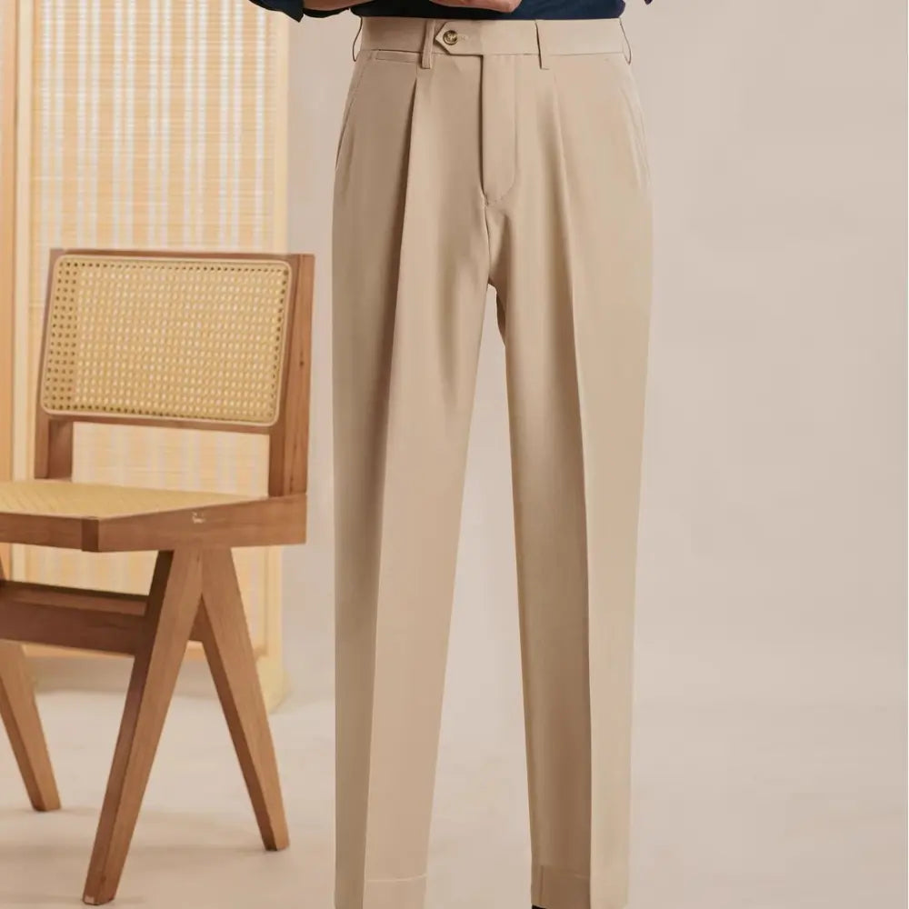 Spring Italian Casual Suit Pants Men's Autumn Prendersons