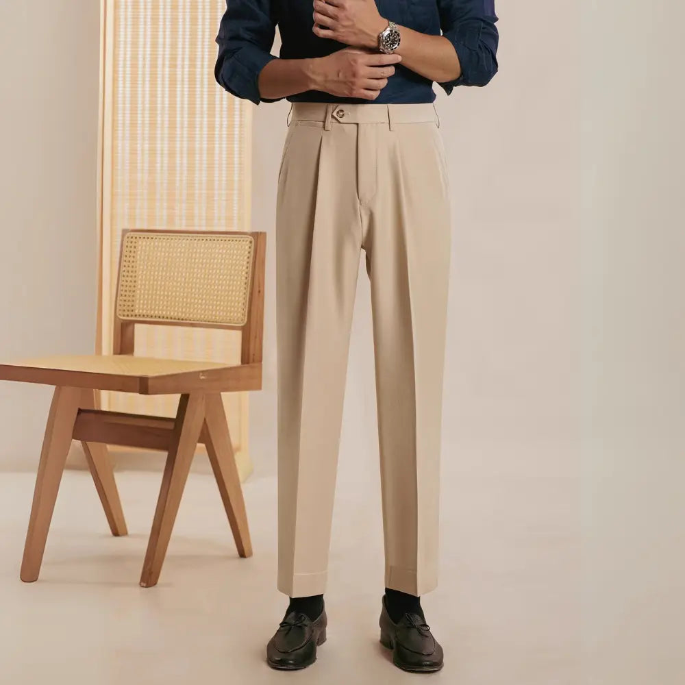 Spring Italian Casual Suit Pants Men's Autumn Prendersons