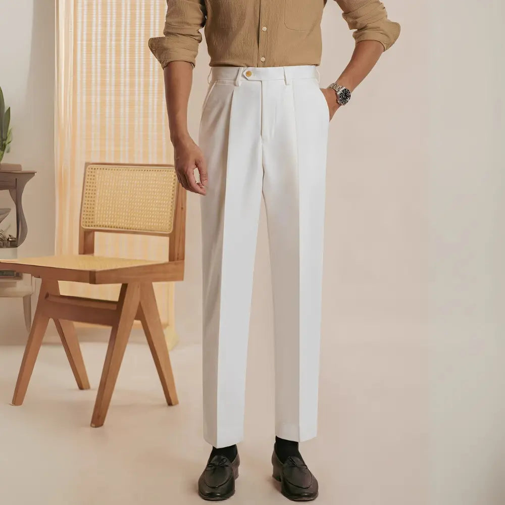 Spring Italian Casual Suit Pants Men's Autumn Prendersons