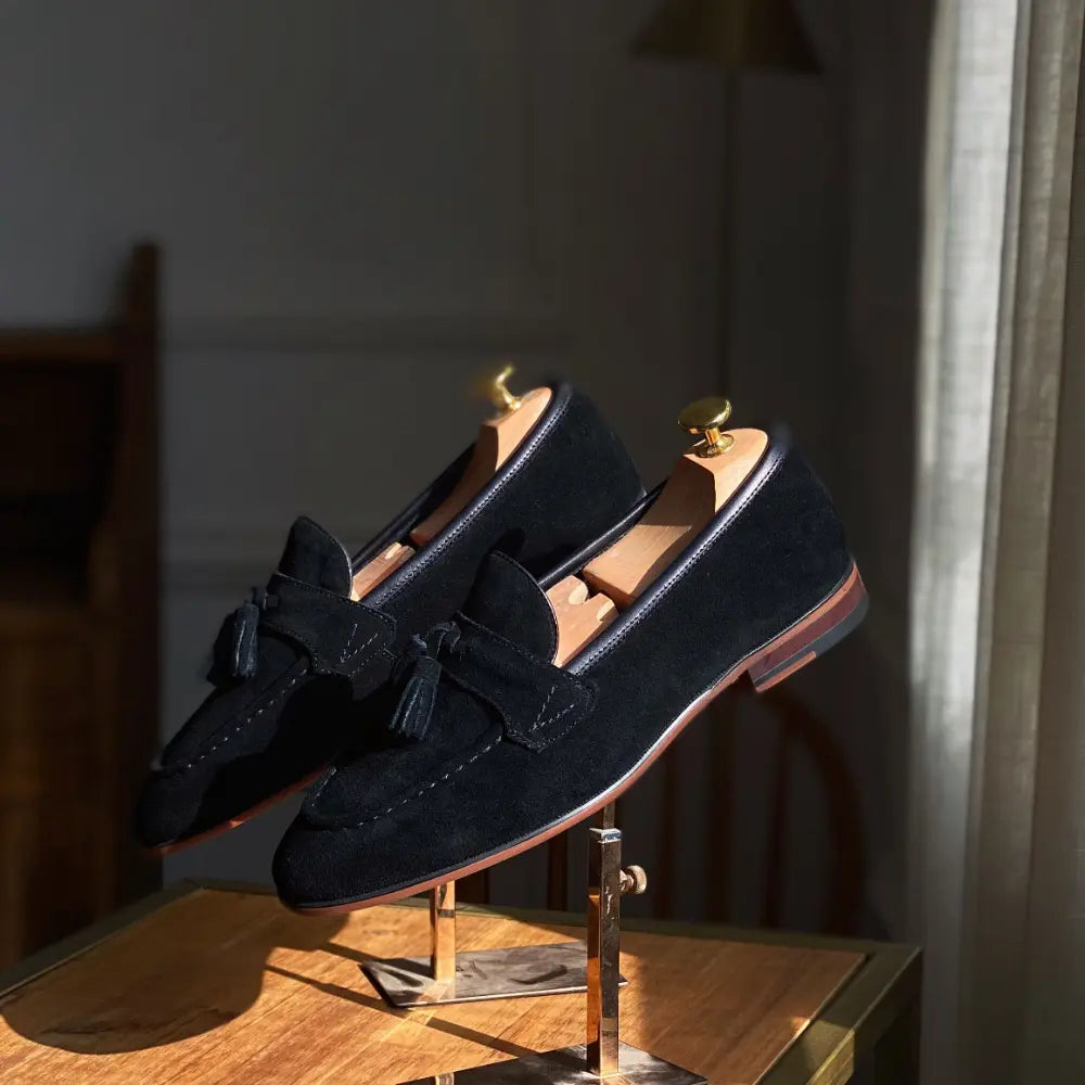 Square Cowhide Suit Shoes For Men Prendersons