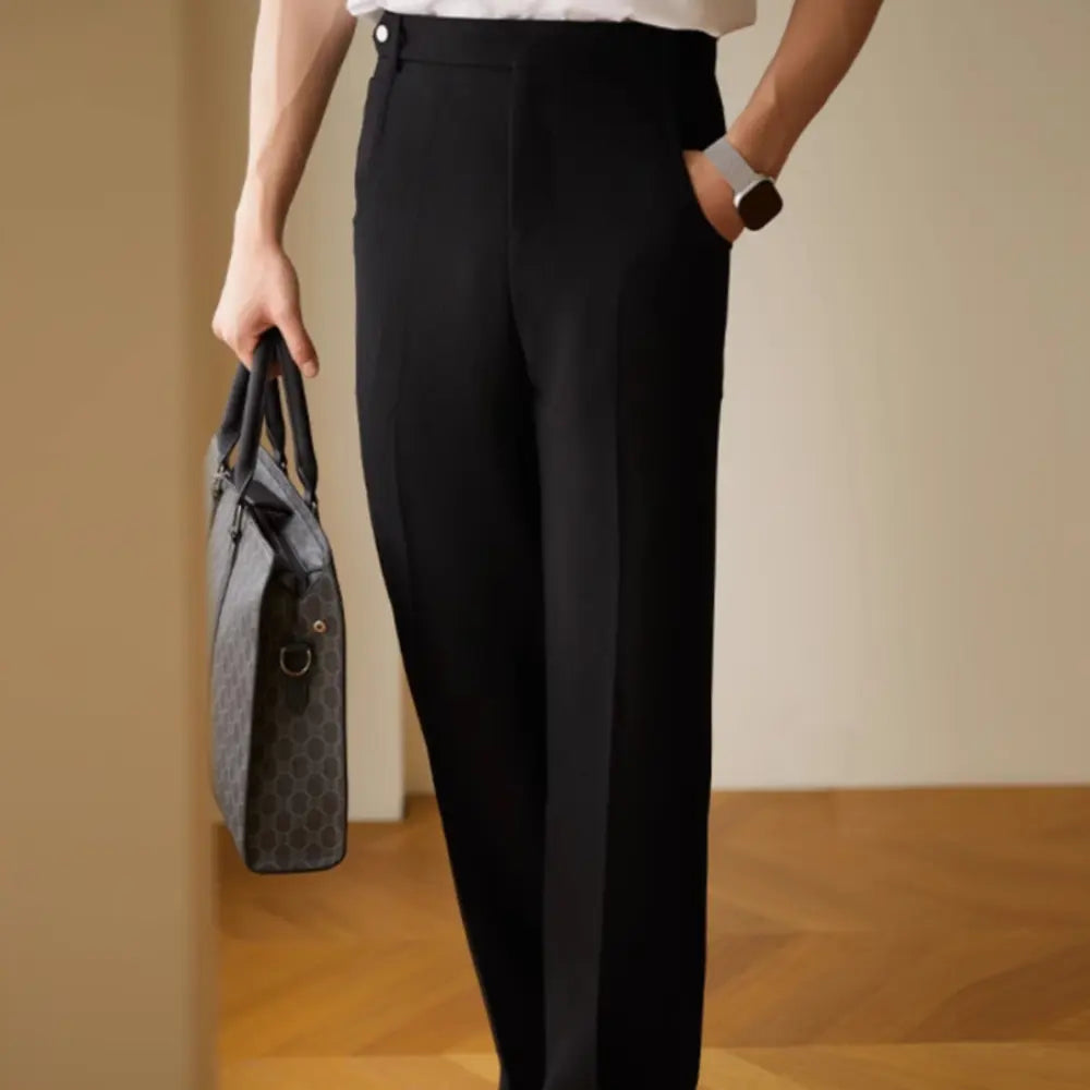 Straight Casual Long Pants Men's Thin Prendersons