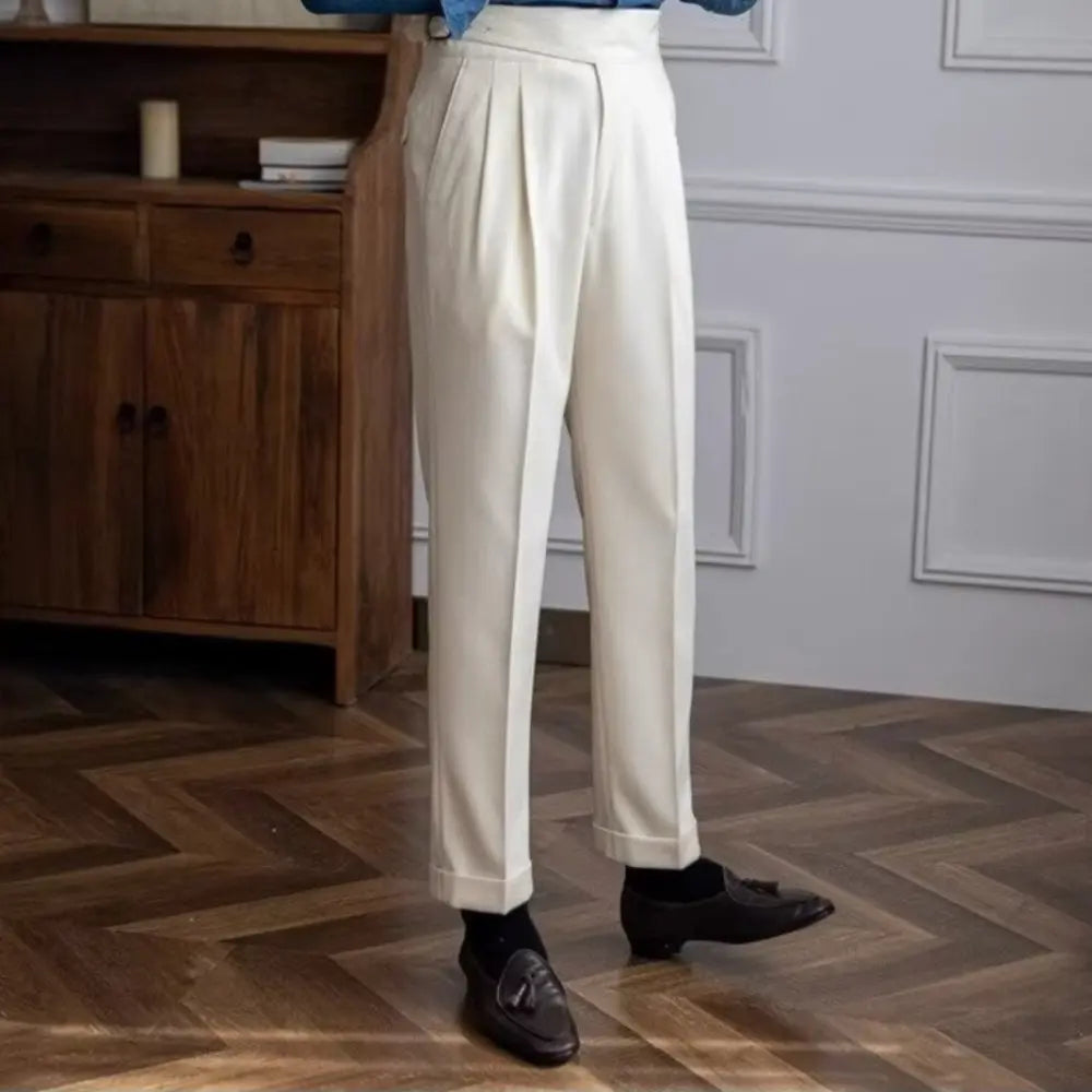 Classic light brown trousers