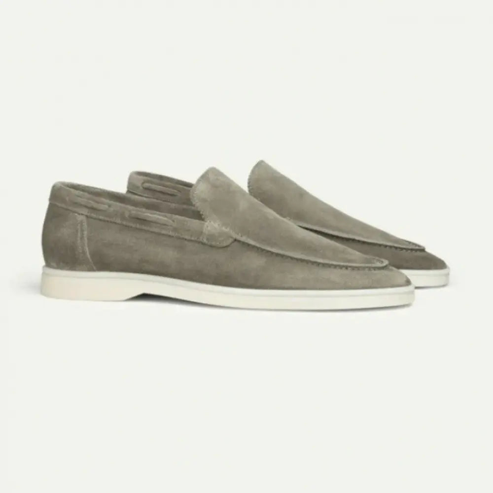 Men’s summer suede loafers