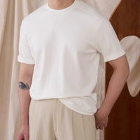 All-match Round Neck Breathable Slim-fit Base T-shirt Prendersons